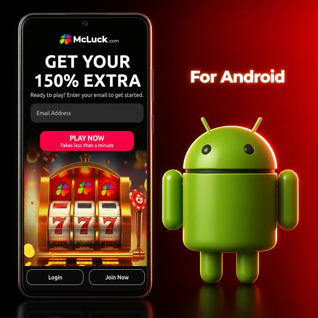 McLuck app icon added to an Android home screen