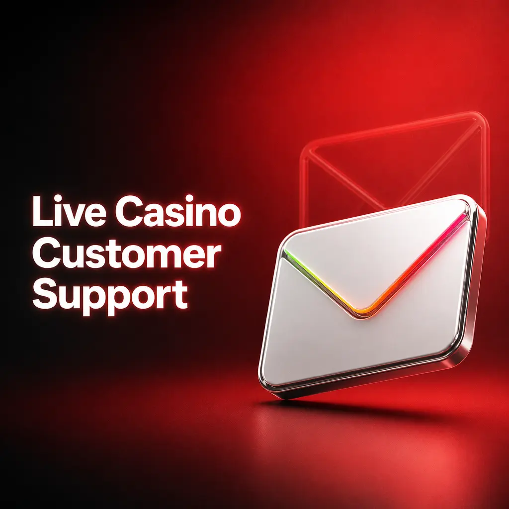 McLuck live casino customer support team assisting a player
