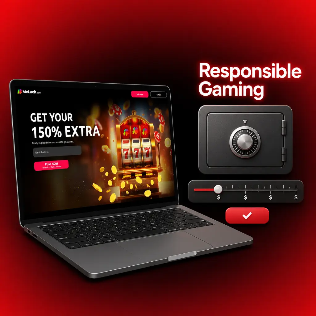 Player reviewing responsible gaming account settings